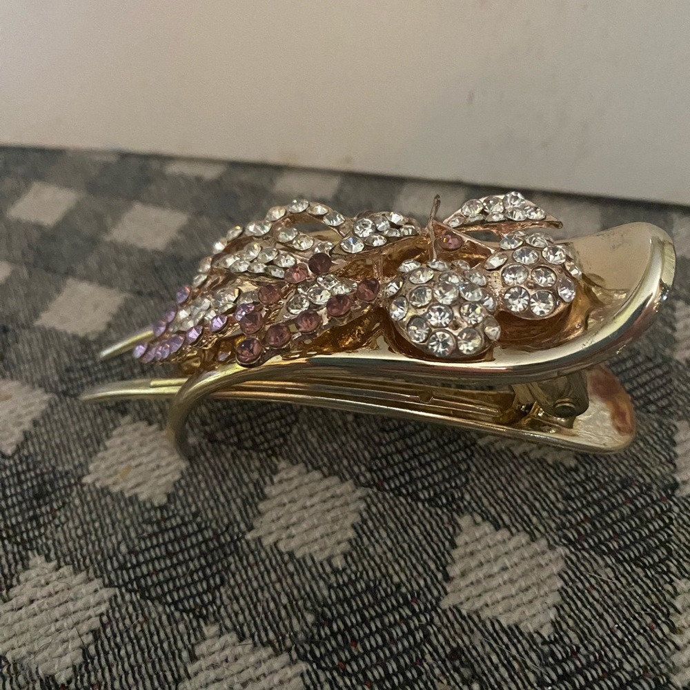 New Rhinestone Hair Clip